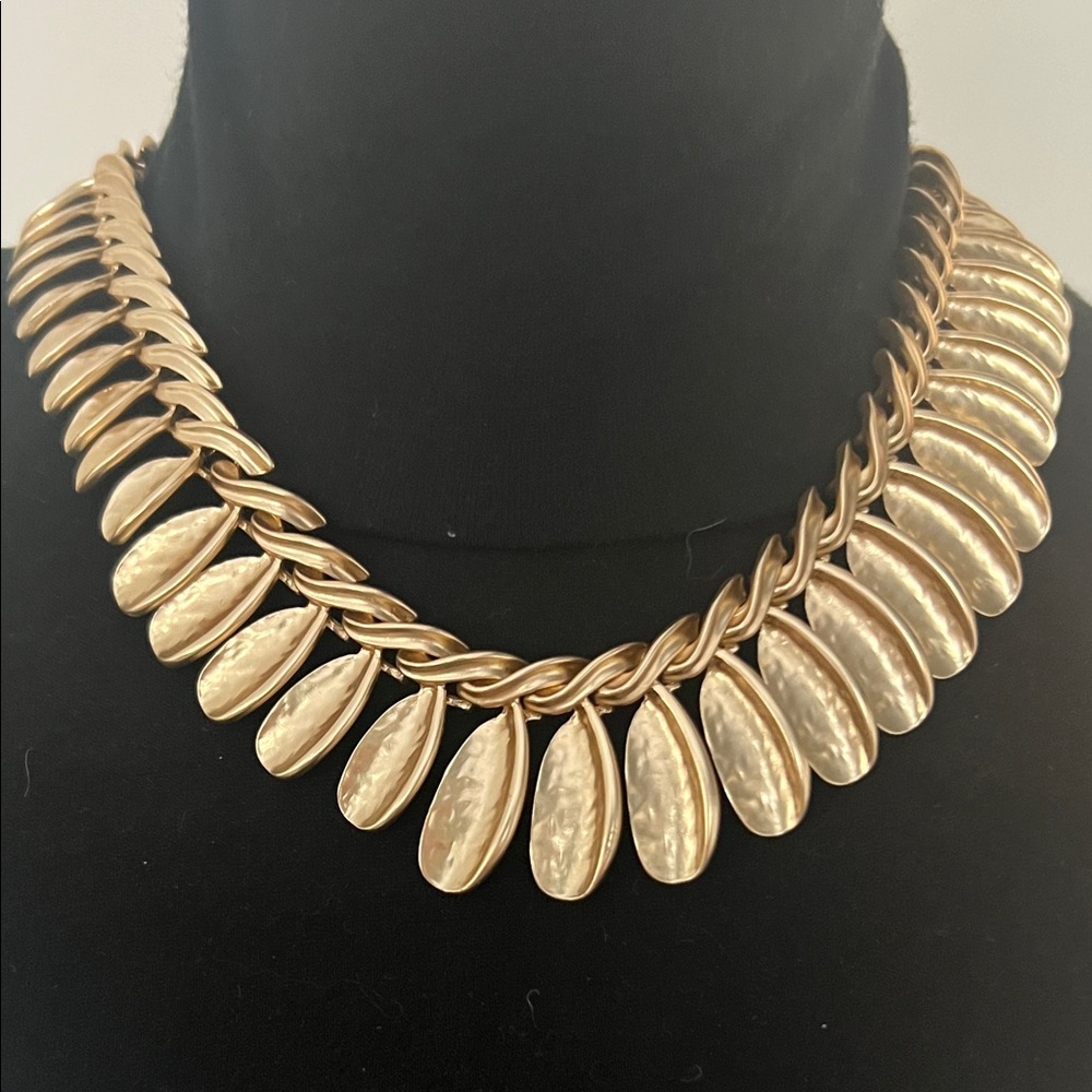 Chico's Gold Statement Necklace
